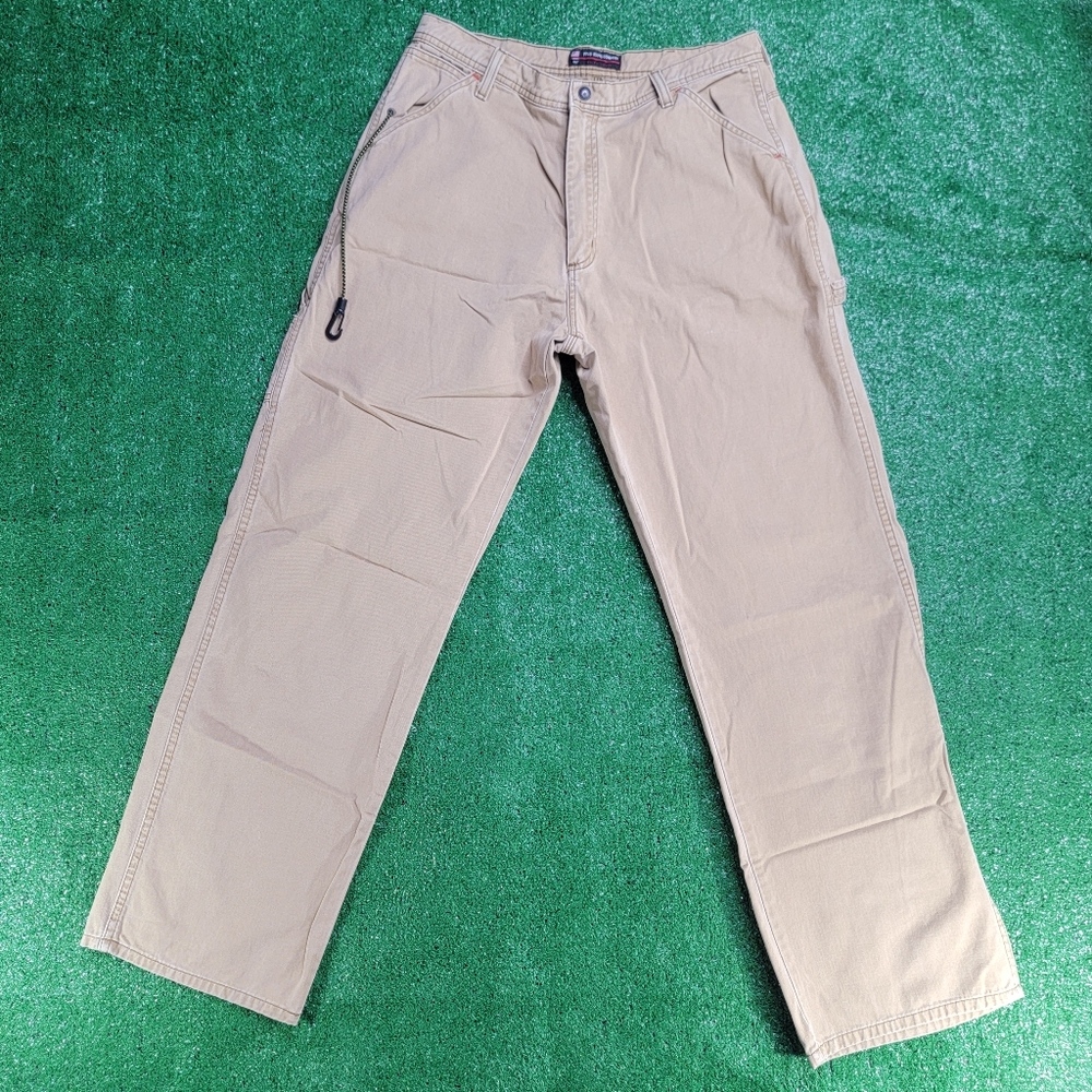 Ralph Lauren Polo Jeans Company Men's Pullaway Carpenter Pants Size 32 X 32 Tan